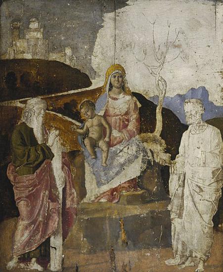 CIMA da Conegliano The Virgin and Child with Saint Andrew and Saint Peter Norge oil painting art